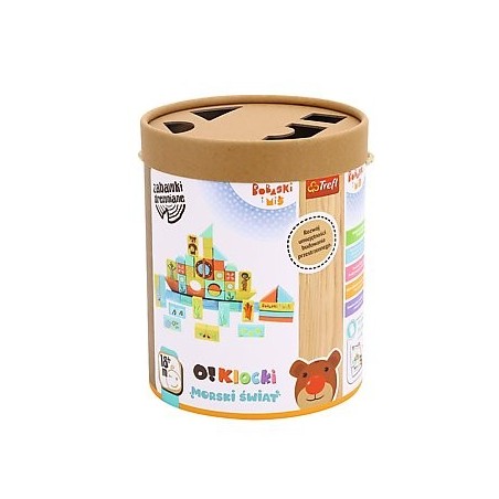 TREFL 61512 O! Klocki Morski świat - Bobaski i Miś