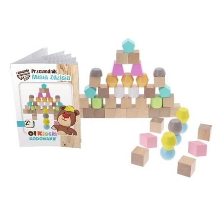 TREFL 61515 O!Klocki Kodowanie - Bobaski i Miś