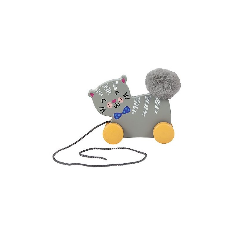 TREFL 61750 Kotek drewniany