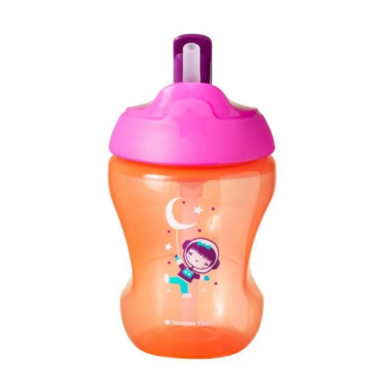 TT 447154 Kubek niekapek ze słomką girl 7m+ 230ml