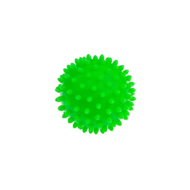 TULLO 440 Piłka sensoryczna do masażu i rehabilitacji 9cm zielona