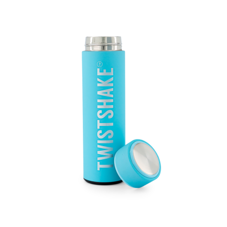 TWISTSHAKE 78298 Termos Hot or Cold Bottle Blue 420 ml