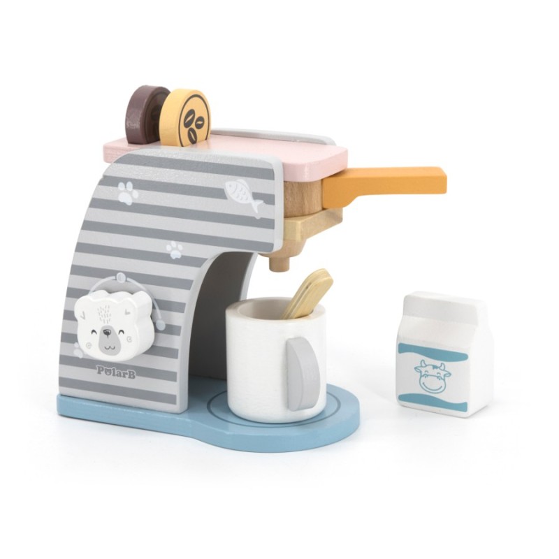 Viga PolarB 44018 – Drewniany Ekspres do Kawy dla Dzieci