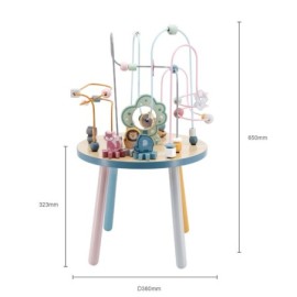 Viga PolarB 44033 – Stoliki z Labiryntem Przestrzennym dla Dzieci