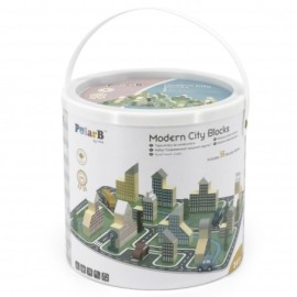 Viga 44040 PolarB Drewniana Makieta Klocki Miasto