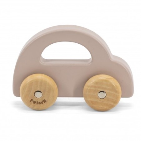 VIGA 44225 PolarB Drewniany samochodzik brązowy