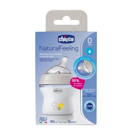 CHICCO 00081311300000 Butelka NF plastikowa 0m+ 150 ml neutralna