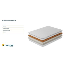 DANPOL Materac ECO KOMFORT 120x60x10 T18DCP