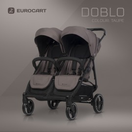 EURO-CART Wózek dziecięcy DOBLO TAUPE