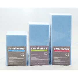 FIKI MIKI Prześcieradło frotte z gumką 140x70 Błękitne