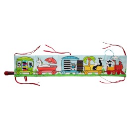 HENCZ 637 Sensoryczna Książeczka Ciuchcia