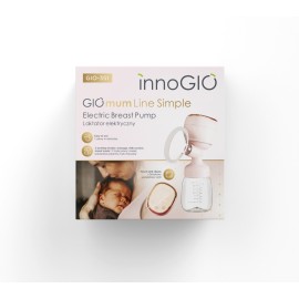 INNOGIO GIO-351 GIOmum Line Simple Laktator elektryczny + ŚLINIAK SILIKONOWY GIO-940 GRATIS