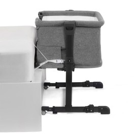 KINDERKRAFT Łóżeczko dostawne Neste Grow Dark Grey