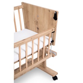 KLUPŚ Łóżeczko dostawne 89x40 ZOYA 5w1 dąb