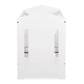 KLUPŚ Łóżeczko dziecięce IDA 120X60 biel