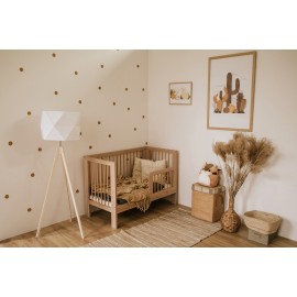 KLUPŚ Łóżeczko OLIVIA buk 120x60