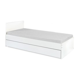 KLUPŚ Łóżko młodzieżowe DALIA biel z szufladą