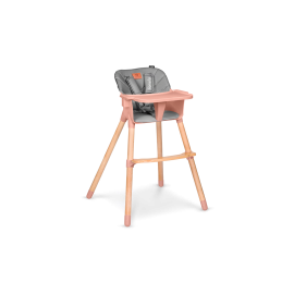 LIONELO Krzesełko do karmienia Koen Pink Rose