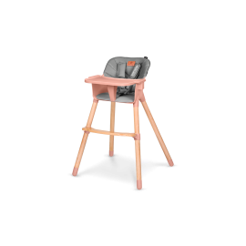 LIONELO Krzesełko do karmienia Koen Pink Rose