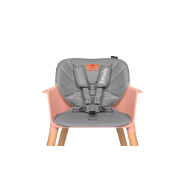 LIONELO Krzesełko do karmienia Koen Pink Rose