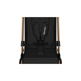 LIONELO Wózek spacerowy Cloe Black Onyx