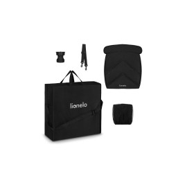 LIONELO Wózek spacerowy Cloe Black Onyx
