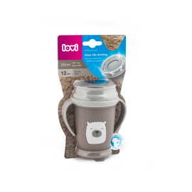 LOVI 1/599 Kubek z uchwytami 250ml JUNIOR BUDDY BEAR kolor neutralny