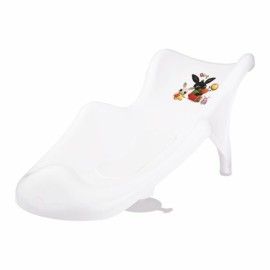 MALTEX Fotelik do kąpieli biały BING z matą antypoślizgową