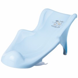 MALTEX Fotelik do kąpieli Zebra jasny niebieski