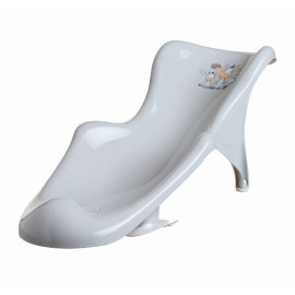 MALTEX Fotelik do kąpieli Zebra szary