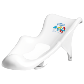 MALTEX Fotelik kąpielowy z matą Smerfy biały