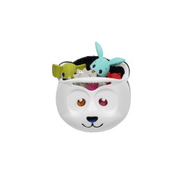 MALTEX Pojemnik na zabawki PANDA biały/czarny