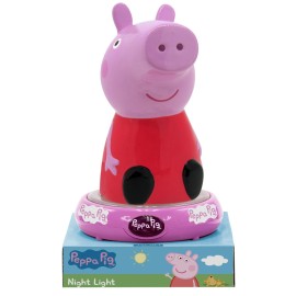 MARKO KE-PP17028 Lampka nocna 3D Figurka Świnka Peppa