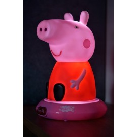MARKO KE-PP17028 Lampka nocna 3D Figurka Świnka Peppa