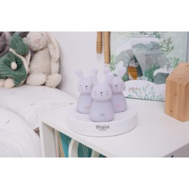 MARKO OLB-XY-GR Zestaw 3 lampek nocnych LED Białe Króliki