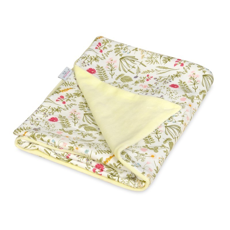 MATEX Kocyk VELLO roz.75x100cm łąka TB0427_02