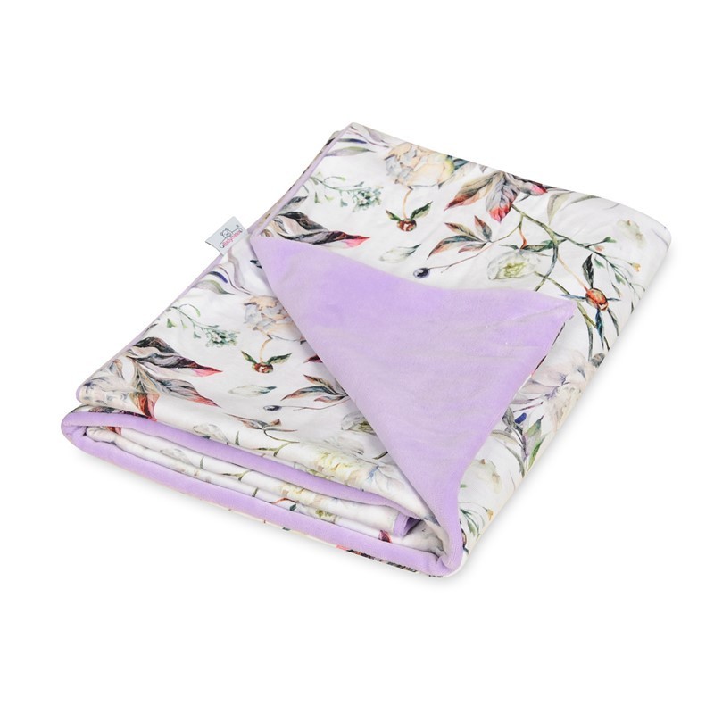 MATEX Kocyk VELLO roz.75x100cm Piwonie TB0427_06