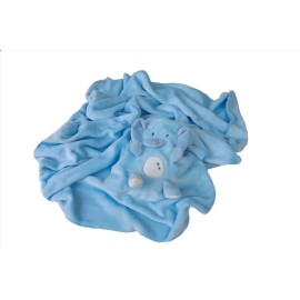 MATEX Kocyk WILLY 85x100 [TB0374_01]niebieski słonik