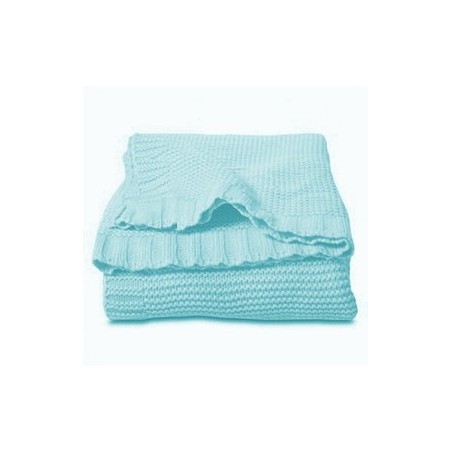 MATEX Pled dziecięcy z bawełny TULLY 75x100 [TB0329_33] turkus