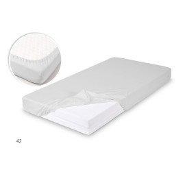 MATEX Prześcieradło BAMBOO z gumą 60x120 [TB0351_42] szare