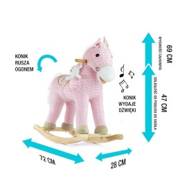 MILLY MALLY 0461 Koń Pony pink