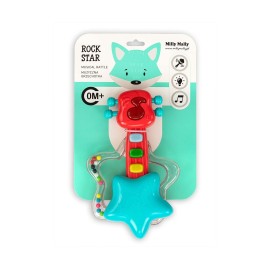MILLY MALLY 0699 Muzyczna grzechotka Gitara Ocean