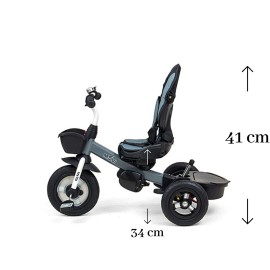 MILLY MALLY 2490 Rowerek trójkołowy Movi grey 5w1
