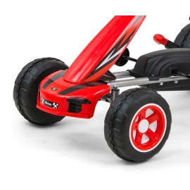 MILLY MALLY 3126 Gokart na pedały Viper Red