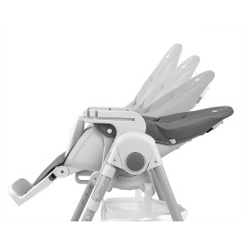 MILLY MALLY 3765 Krzesełko do karmienia Bueno Grey