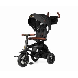 MILLY MALLY 5680 Qplay Rowerek trójkołowy Rito Deluxe Rubber black