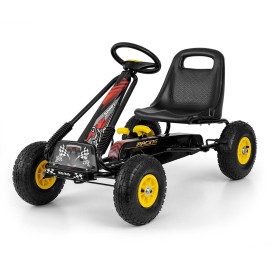 MILLY MALLY Gokart na pedały Thor Black