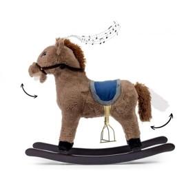 MILLY MALLY Koń Łatek coffee