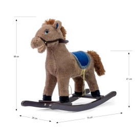 MILLY MALLY Koń Łatek coffee