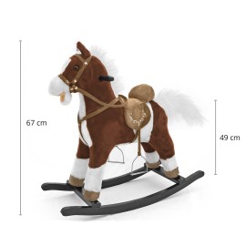 MILLY MALLY Koń MUSTANG Dark Brown